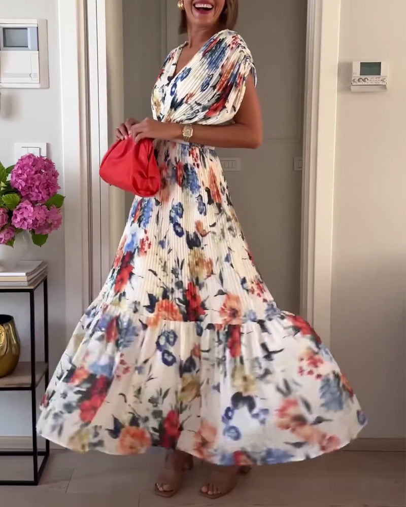 Florelles | Elegant Floral Dress