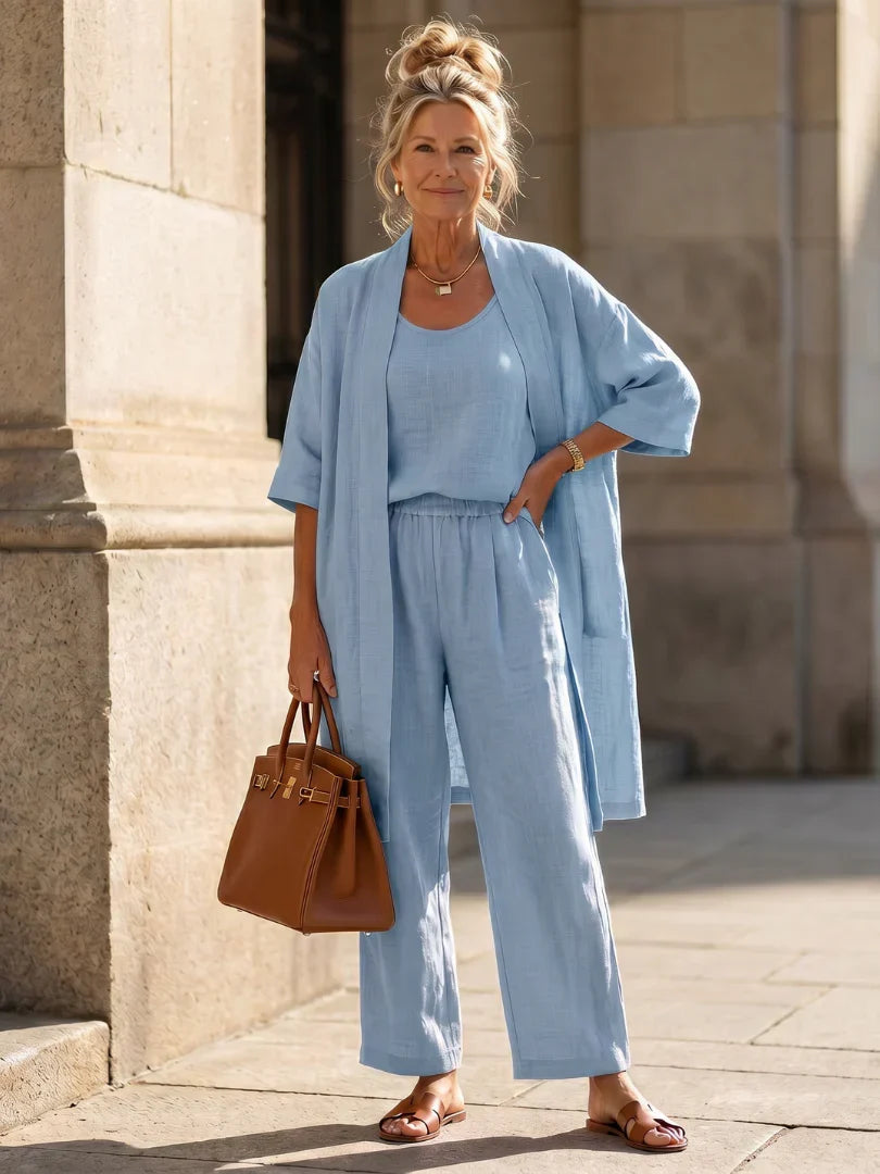Linnea | Lightweight Linen Set