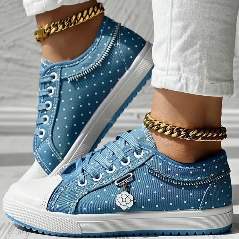 CARO | Elegant Women’s Sneakers with Floral Details