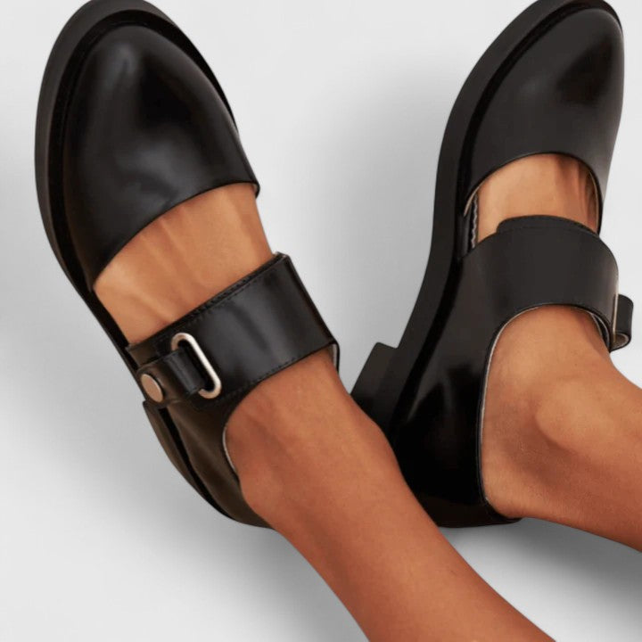 Orthopedic Mary Jane Shoes Real Leather