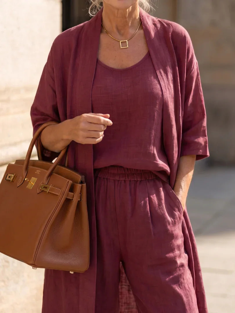 Linnea | Lightweight Linen Set