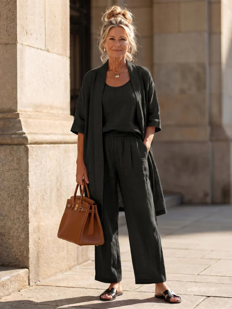 Linnea | Lightweight Linen Set