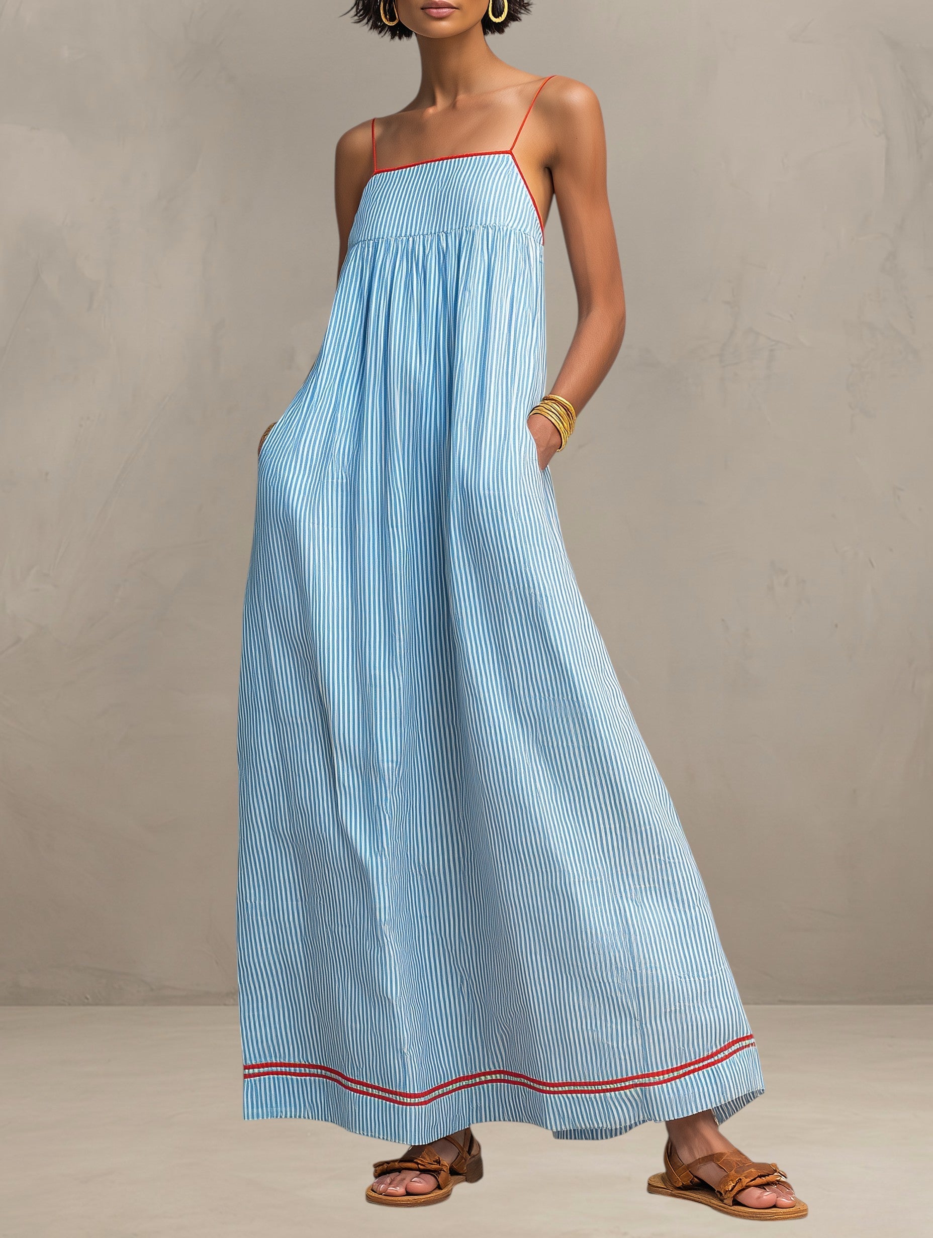 Evelyn | Flowing Summer Maxi Dress