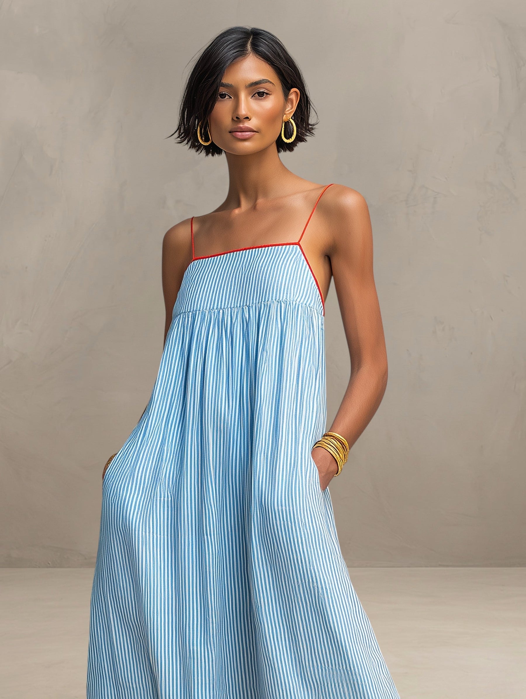 Evelyn | Flowing Summer Maxi Dress