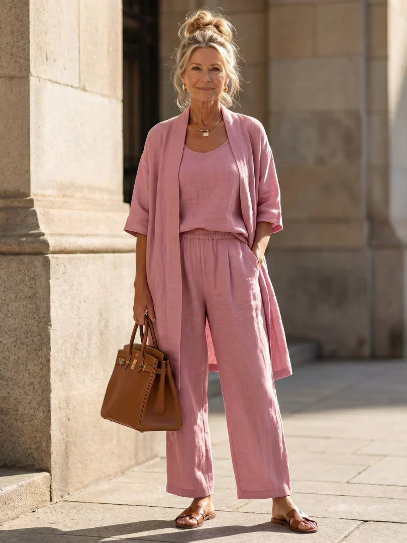 Linnea | Lightweight Linen Set