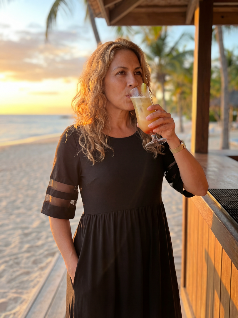 Kelsie | Evening Ease Midi Dress