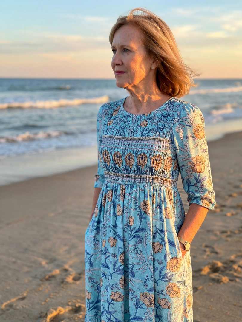 Jana | Meadow Gather Midi Dress