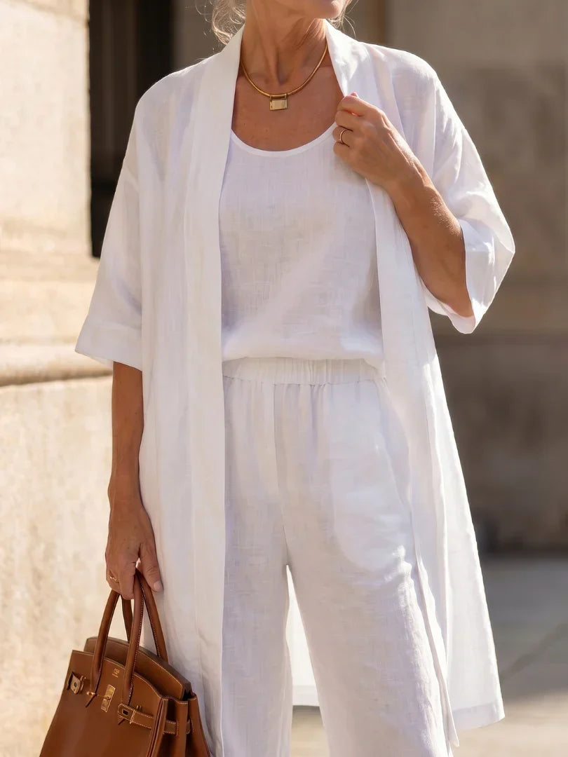 Linnea | Lightweight Linen Set