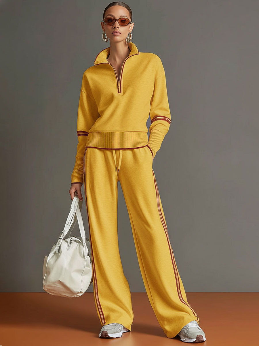 Marietta | Blouse and wide leg trousers