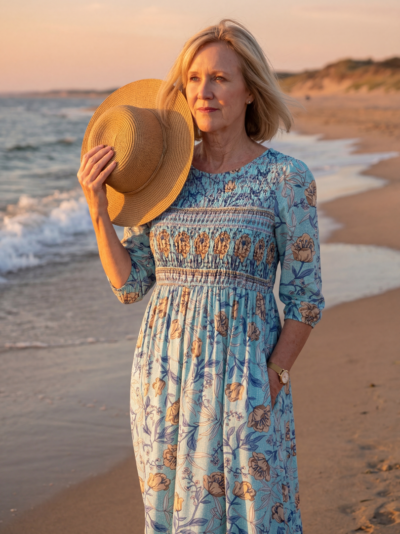 Jana | Meadow Gather Midi Dress