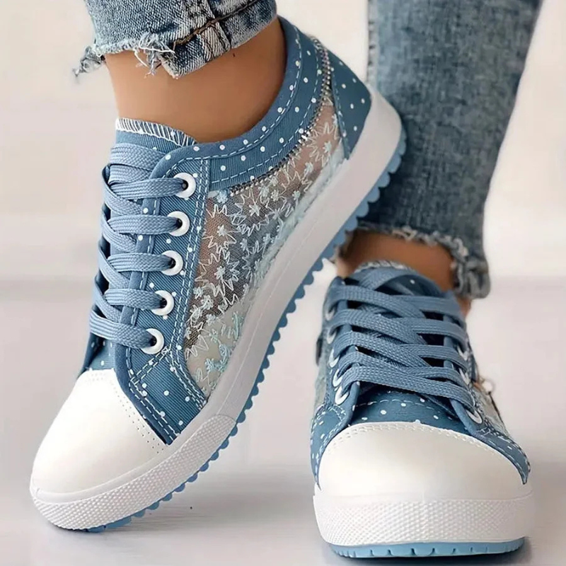 CARO | Elegant Women’s Sneakers with Floral Details