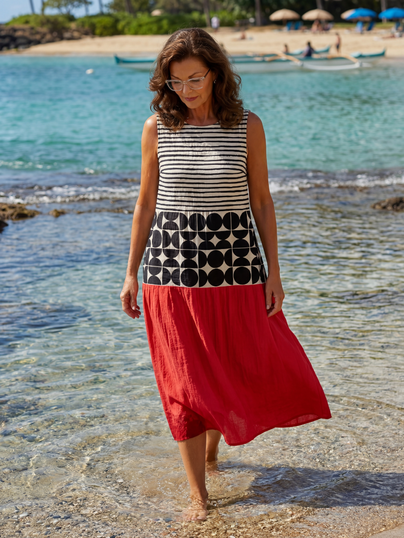 Chiara | Coast Midi Dress