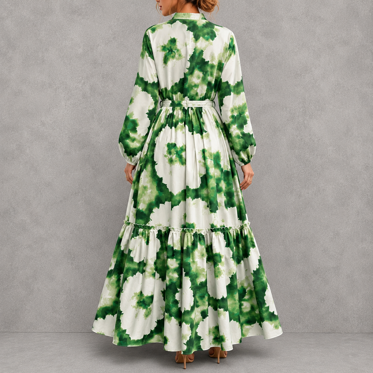 Seraphine™ | Botanical Print Maxi Dress