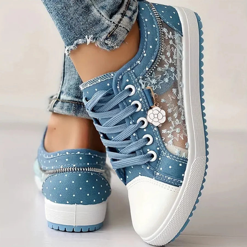 CARO | Elegant Women’s Sneakers with Floral Details