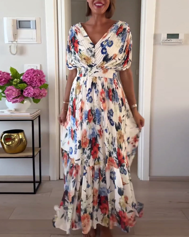 Florelles | Elegant Floral Dress