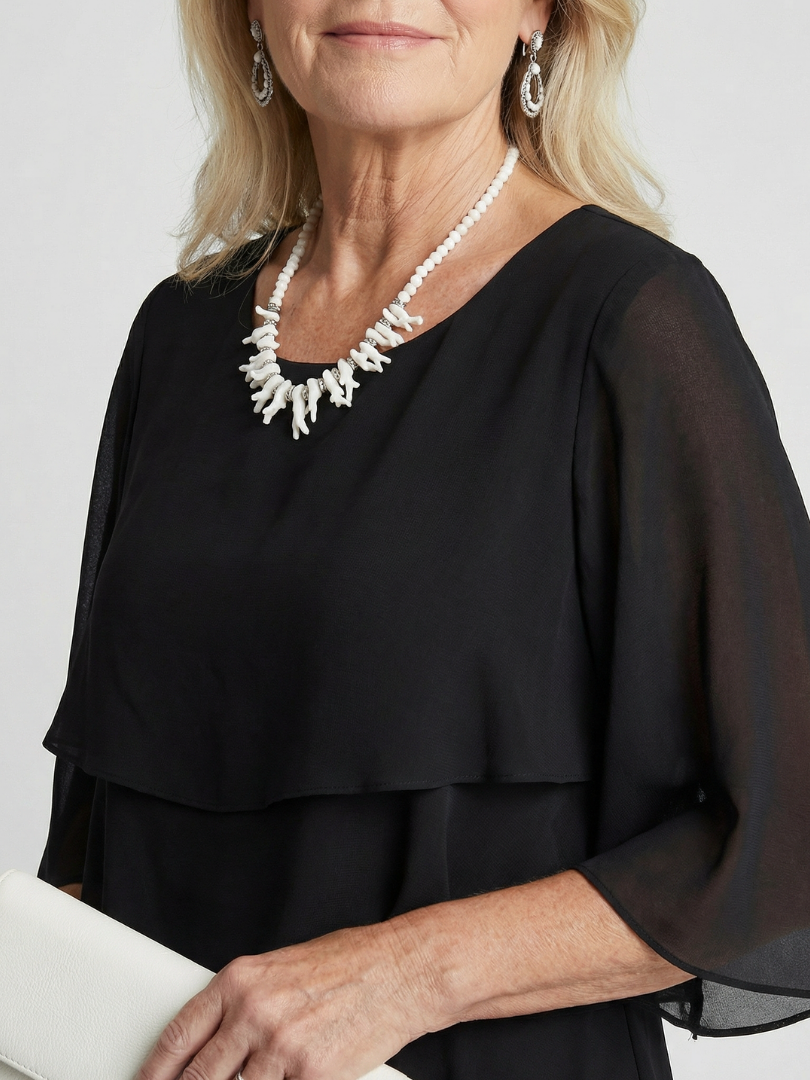 Emma | Layered Tier Midi Dress