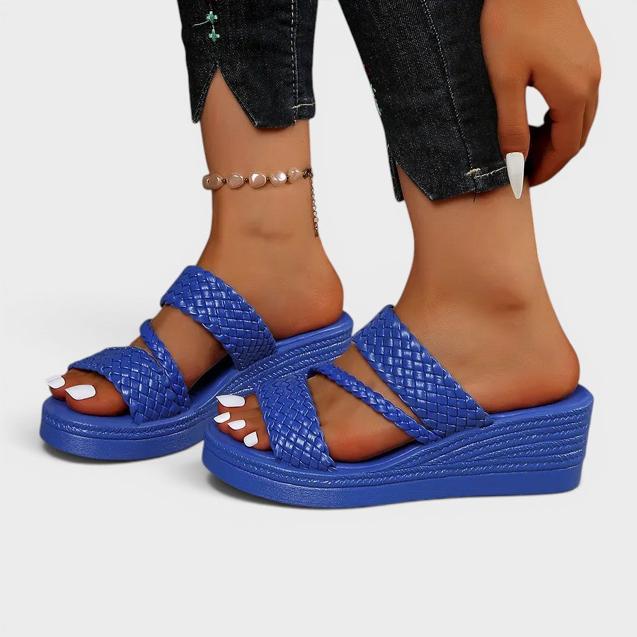 Simone™ | Elegant Comfort Platform Sandals