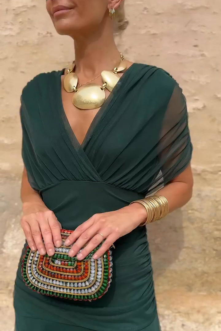 Luisa Dress with V-neck