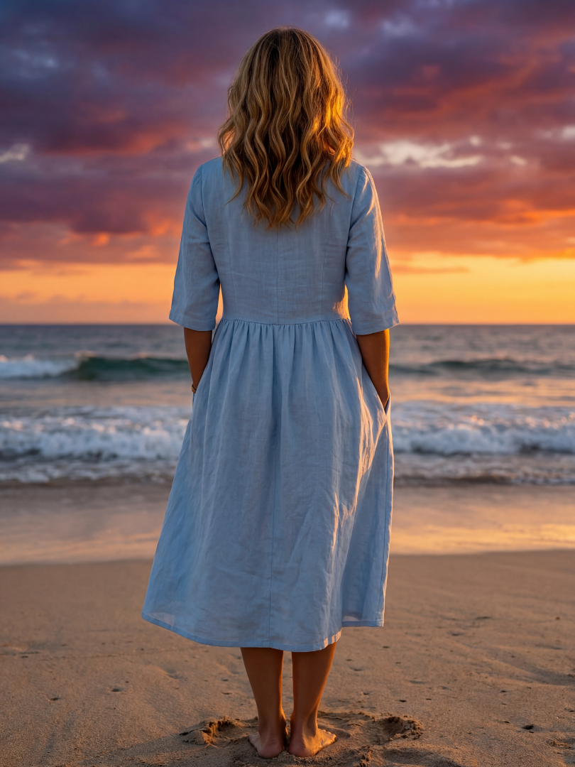 Tyler | Elegant Midi Dress