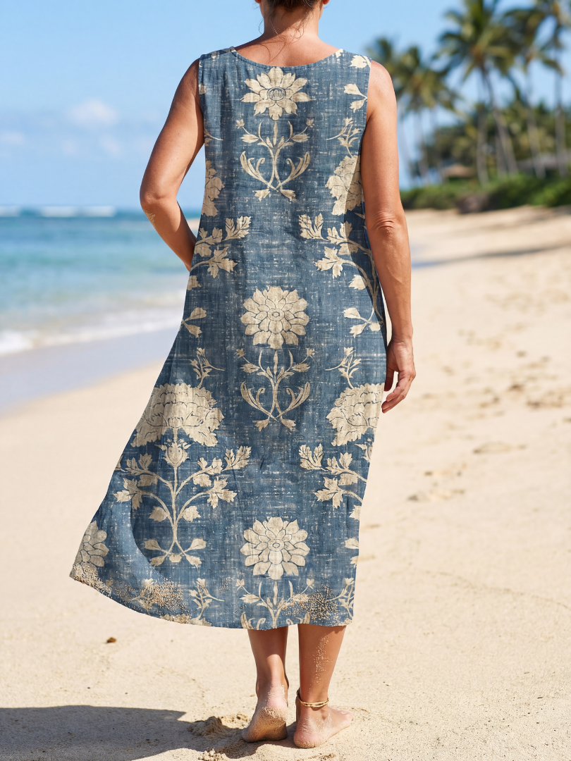 Bryleigh | Shoreline Floral Midi Dress