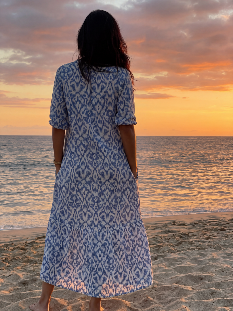 Macy | Coastal Midi Dress