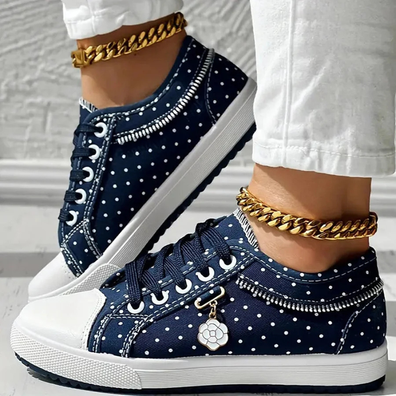 CARO | Elegant Women’s Sneakers with Floral Details