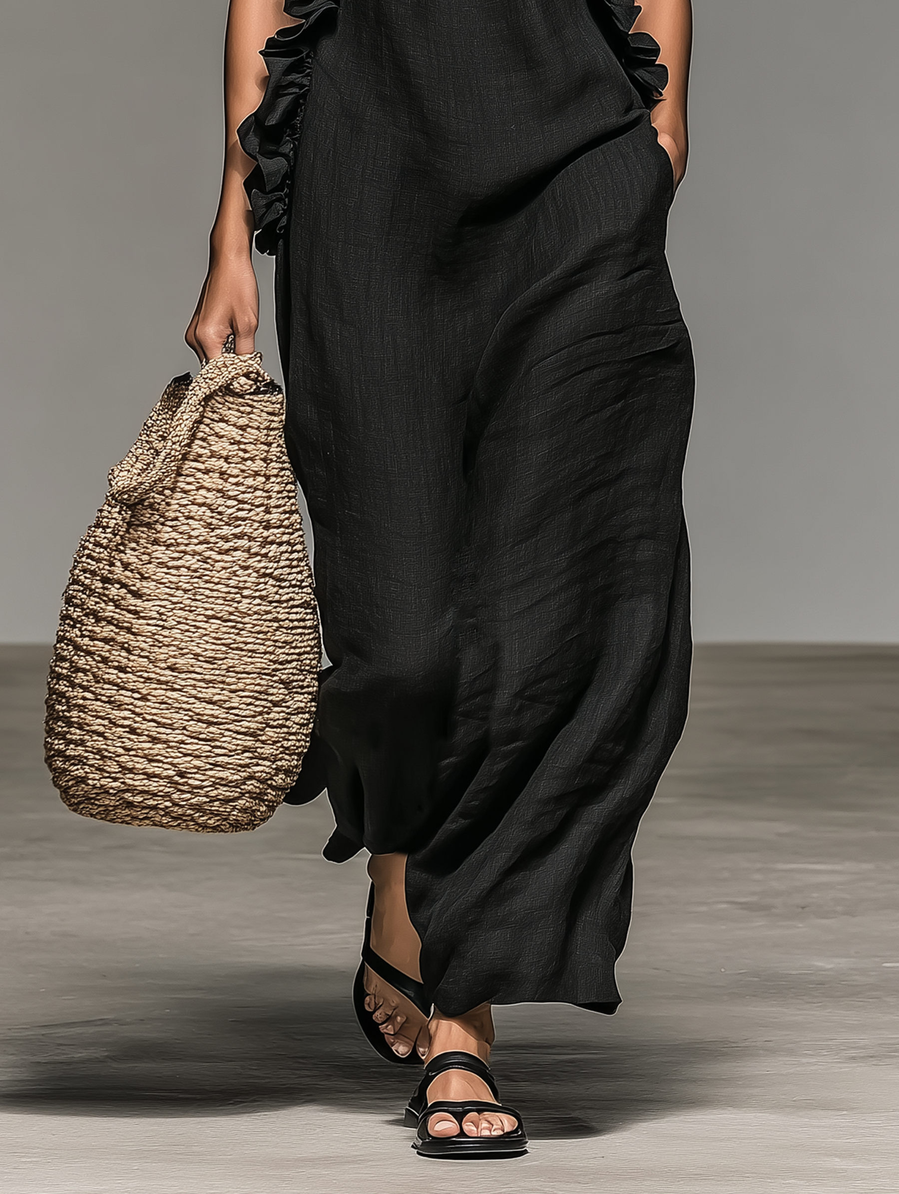 Gladys™ | Ruffled Maxi Dress