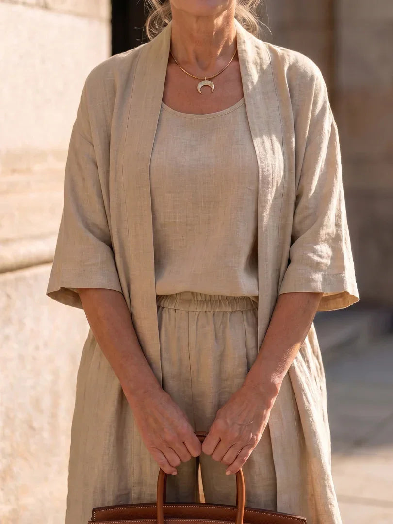 Linnea | Lightweight Linen Set