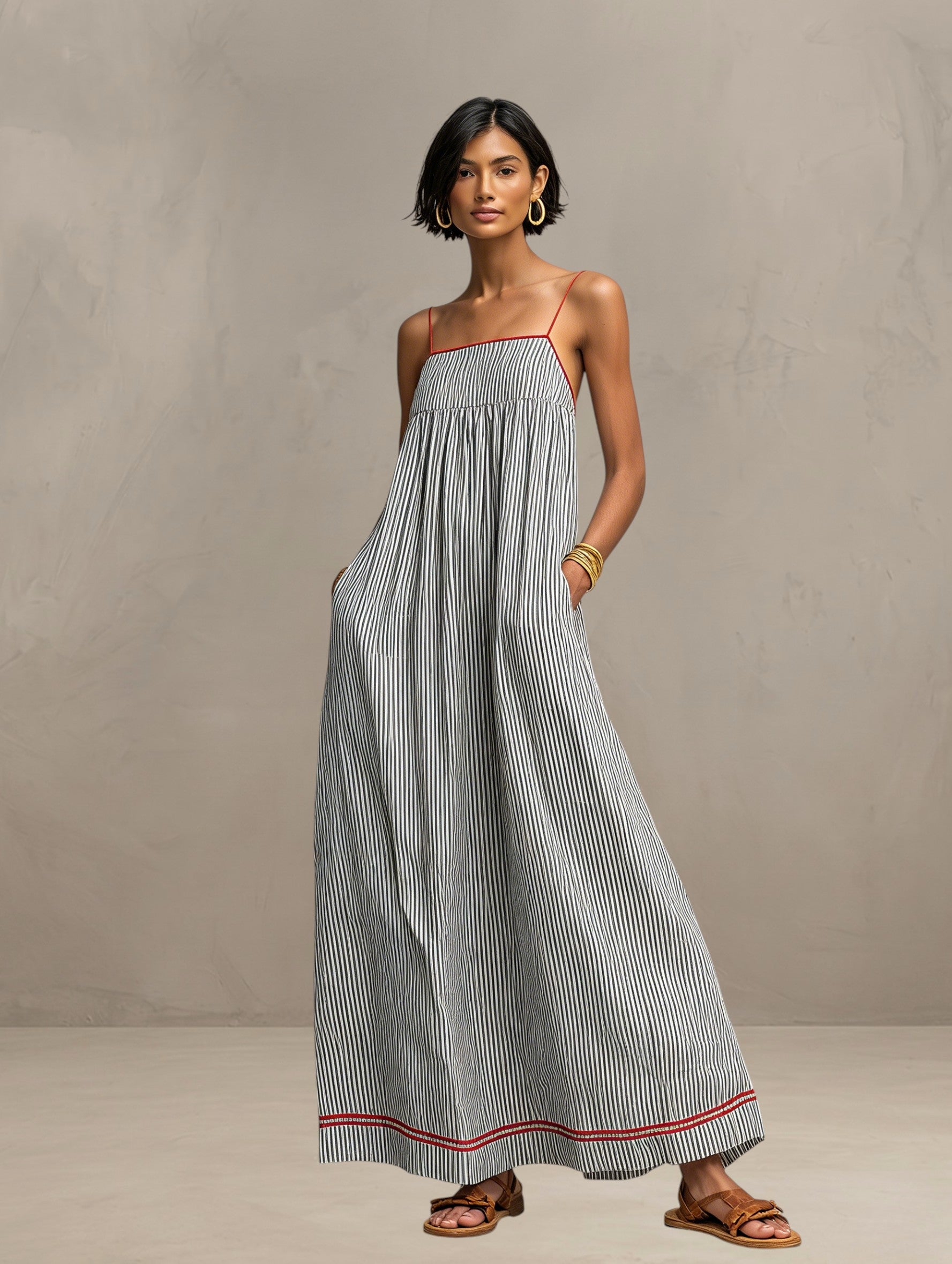 Evelyn | Flowing Summer Maxi Dress