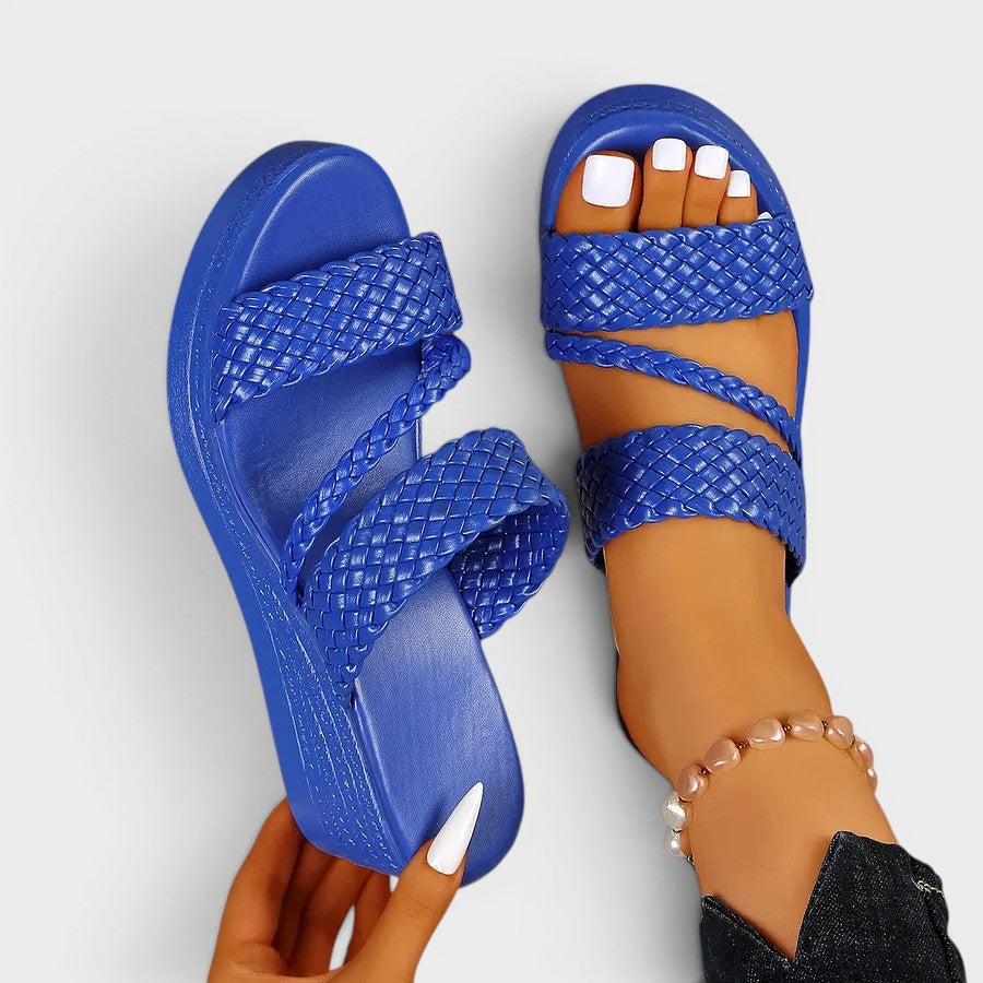 Simone™ | Elegant Comfort Platform Sandals