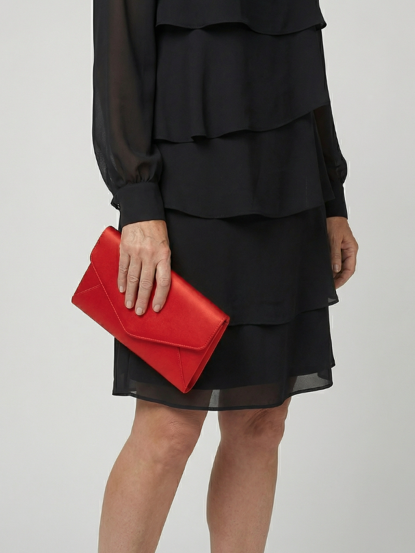 Mia | Clean Layered Knee Length Dress