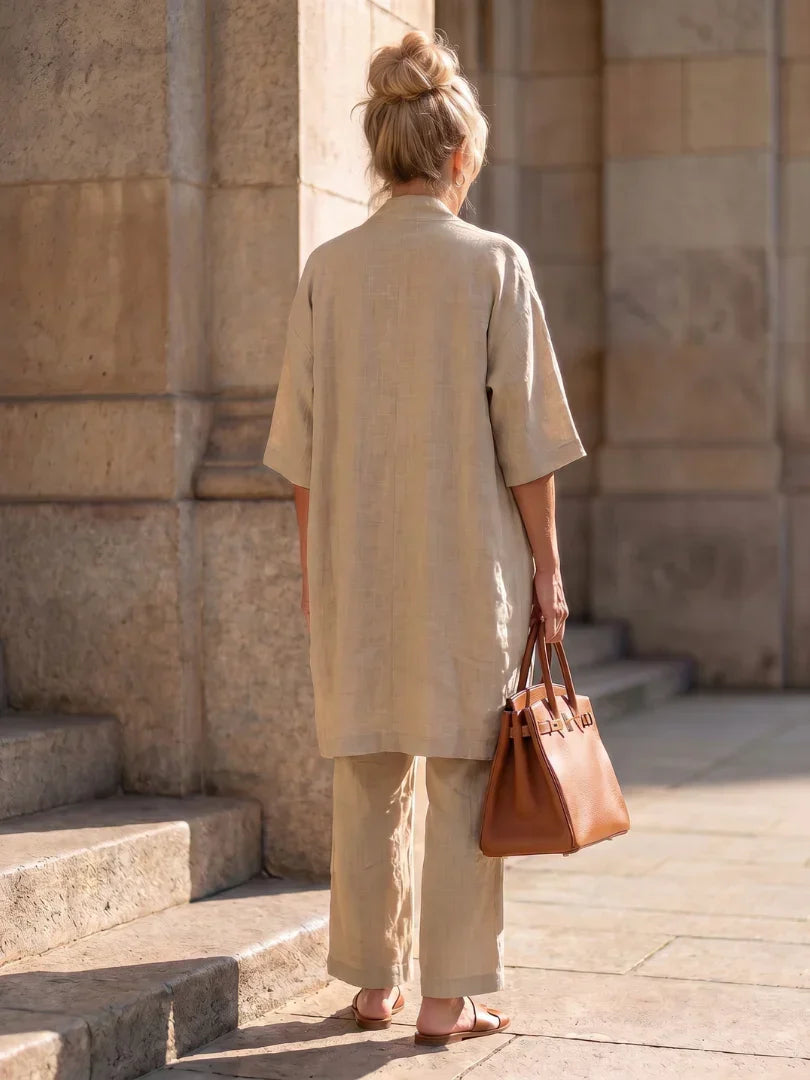 Linnea | Lightweight Linen Set