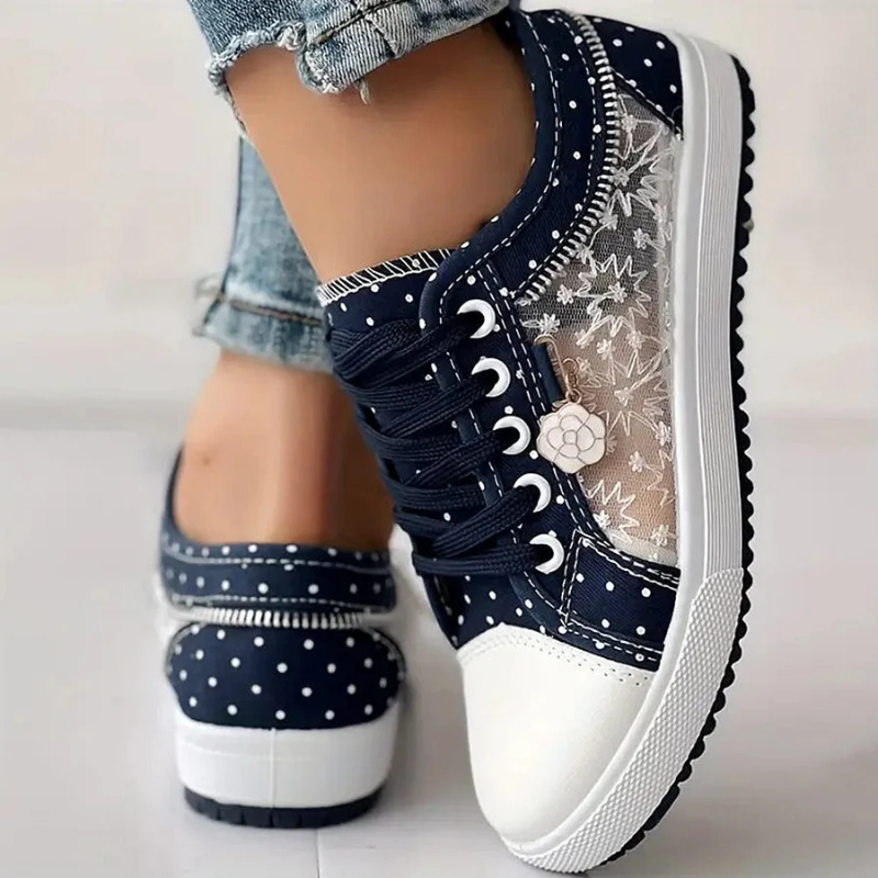 CARO | Elegant Women’s Sneakers with Floral Details