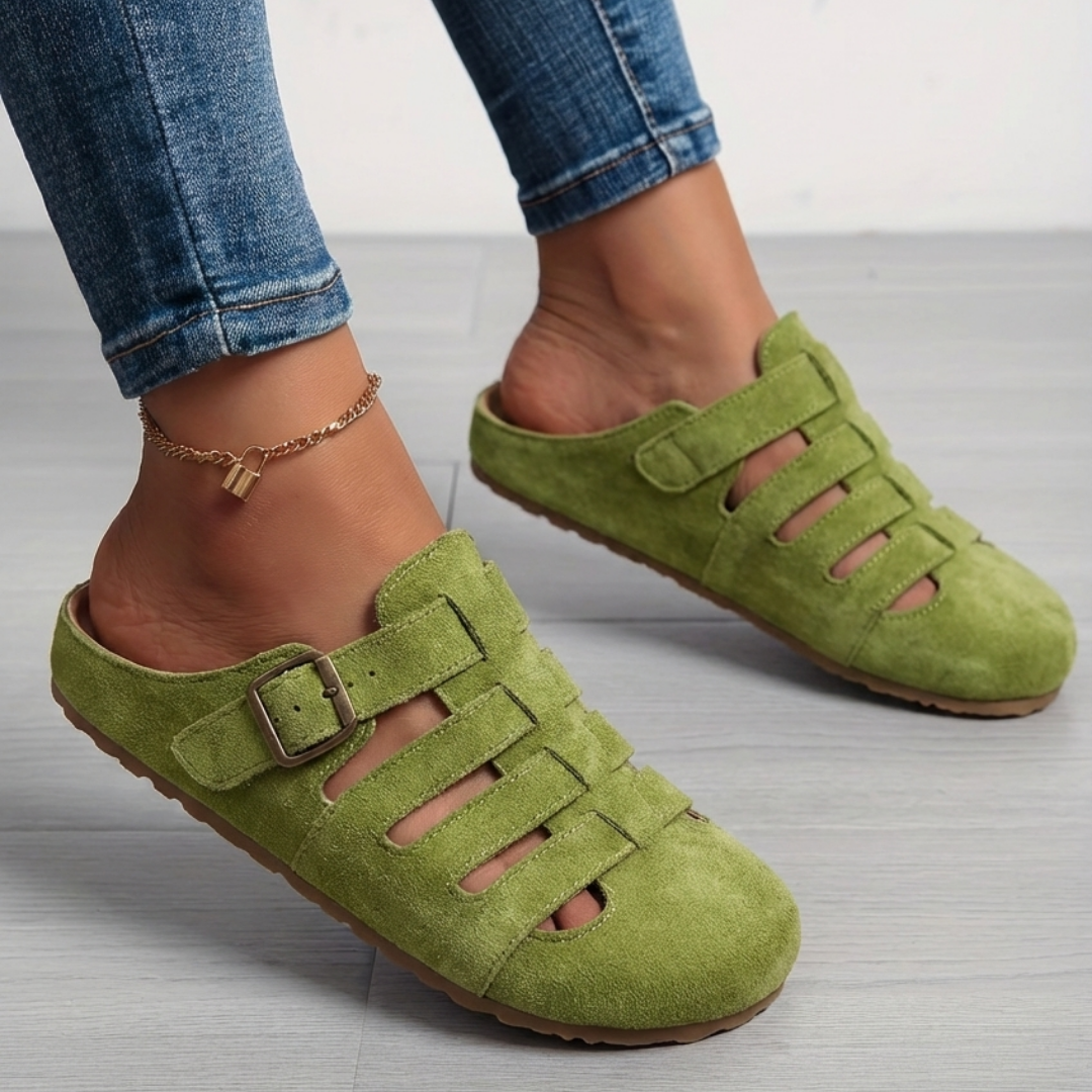 Nathalie | Comfort Slip-On Mule Sandals