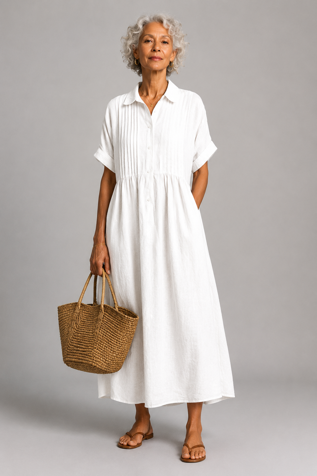 Azure Breeze Summer Dress