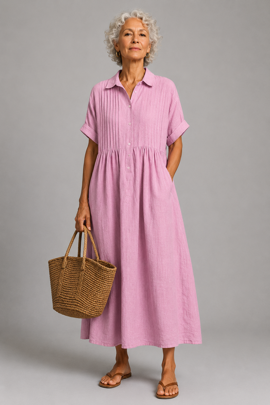 Azure Breeze Summer Dress