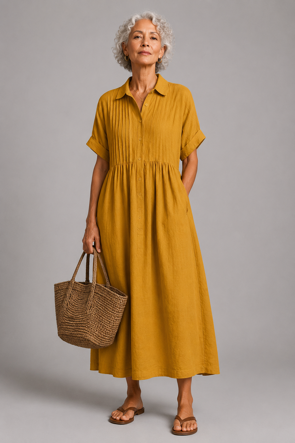 Azure Breeze Summer Dress