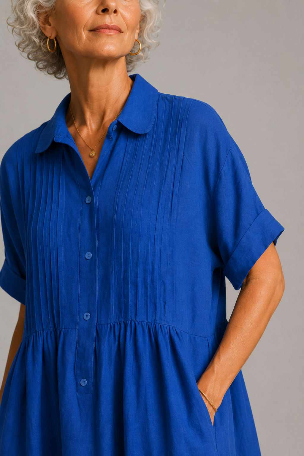 Azure Breeze Summer Dress