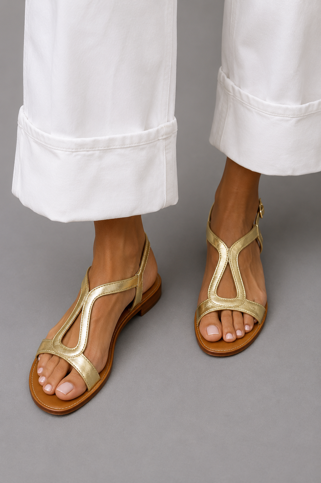 Lucía™ | Golden Summer Sun Sandals