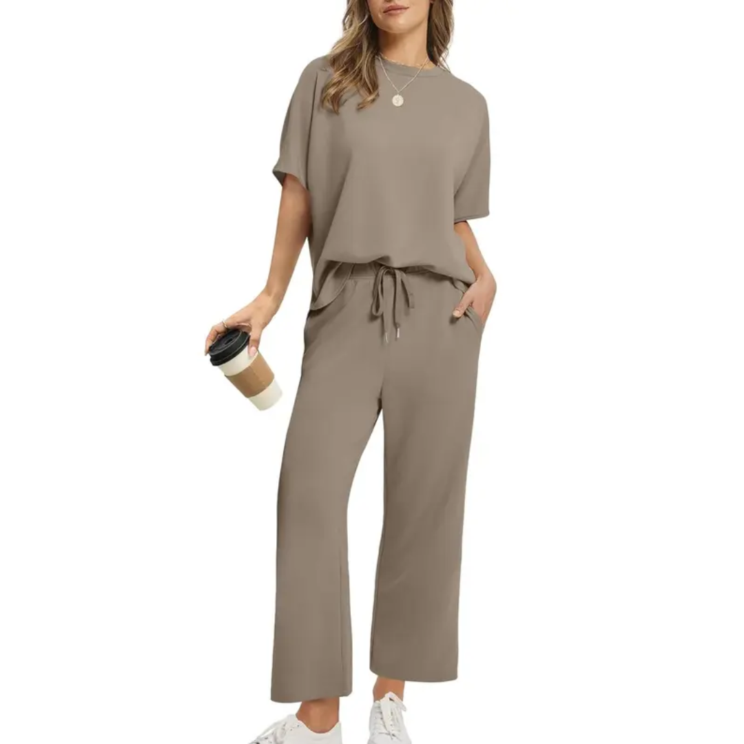 Brisa™ | Oversized Wide Leg Two Piece Set