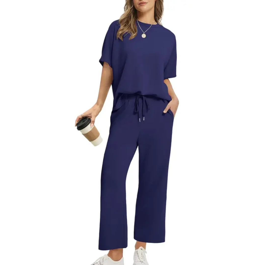Brisa™ | Oversized Wide Leg Two Piece Set