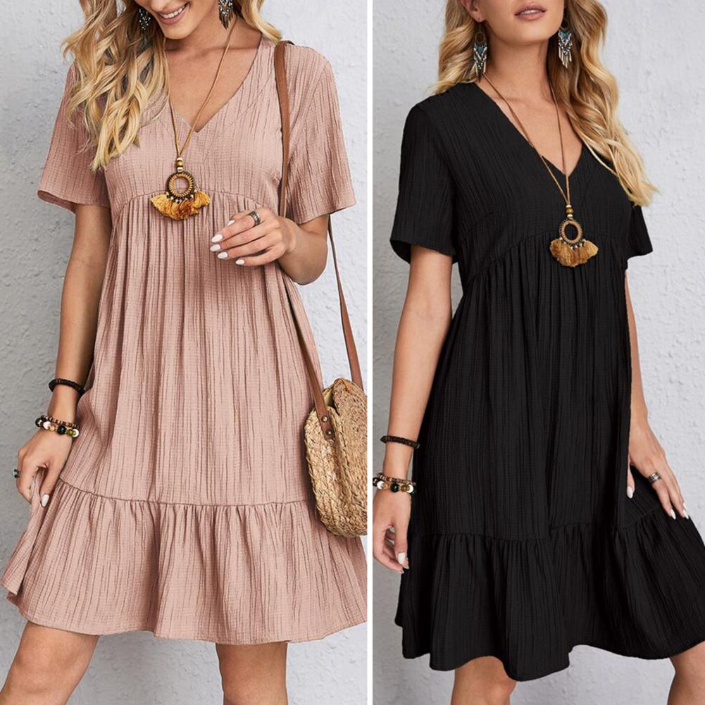 Annemarie™ - Elegant Dress with Belly Coverage