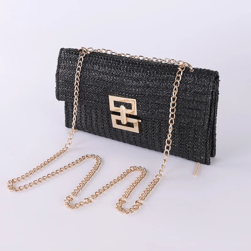 Juliette™ – Boho Raffia Clutch