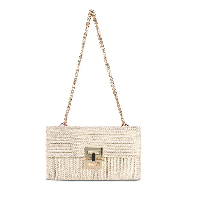 Juliette™ – Boho Raffia Clutch