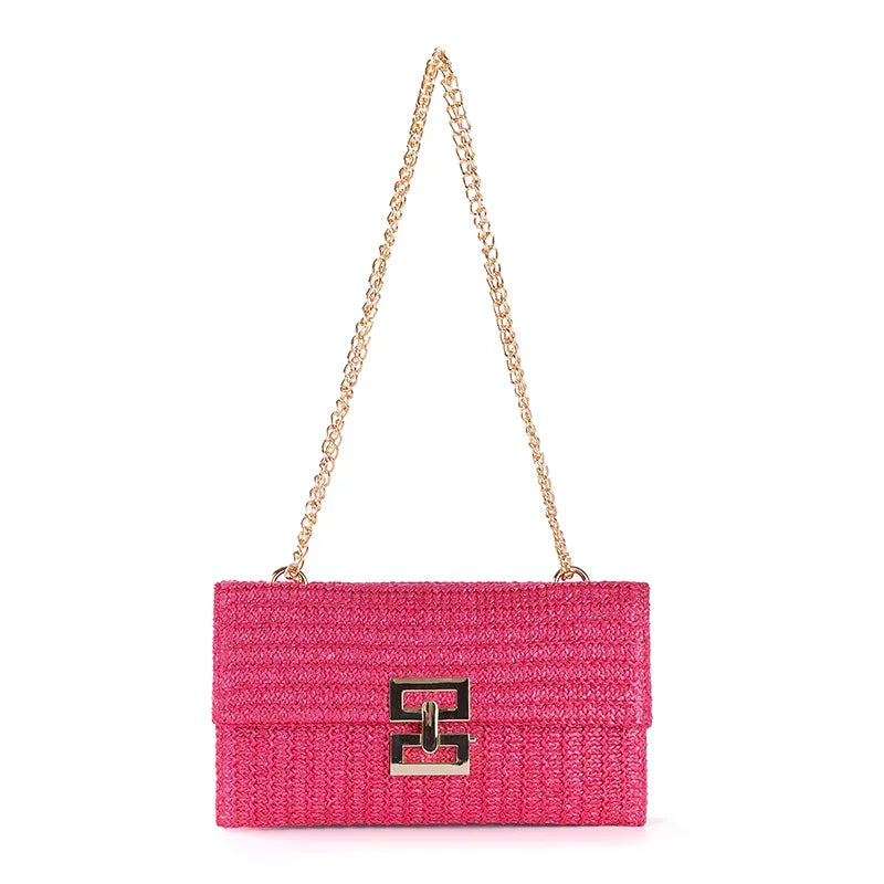 Juliette™ – Boho Raffia Clutch