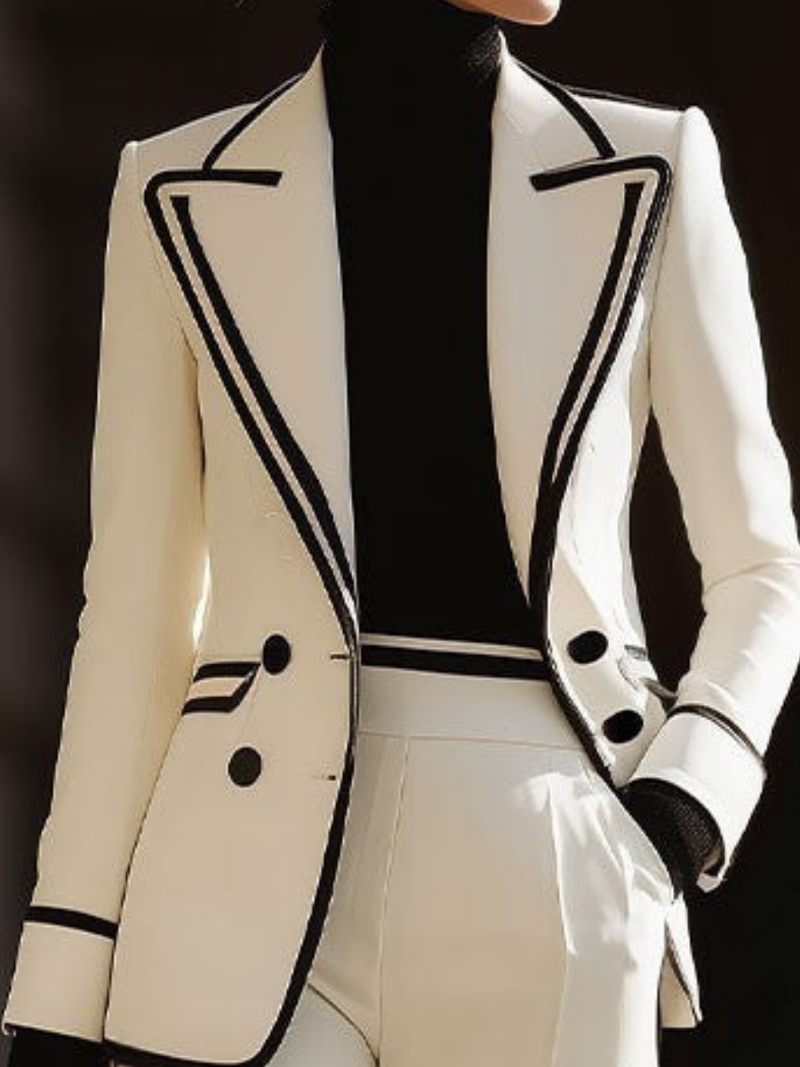 Kaushini | Wide Leg Two-Piece Suit