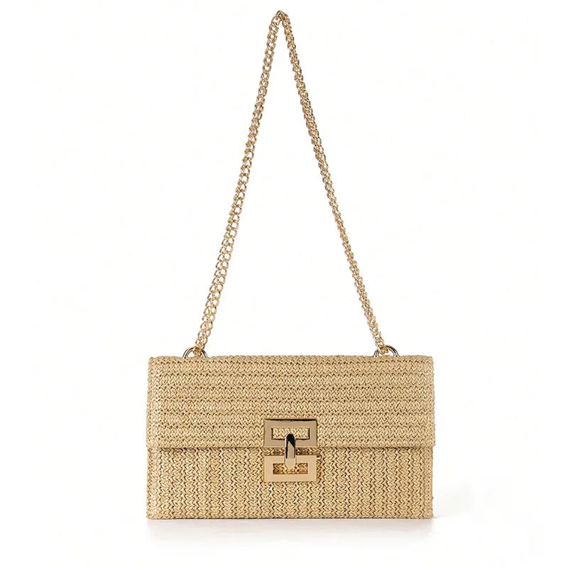 Juliette™ – Boho Raffia Clutch