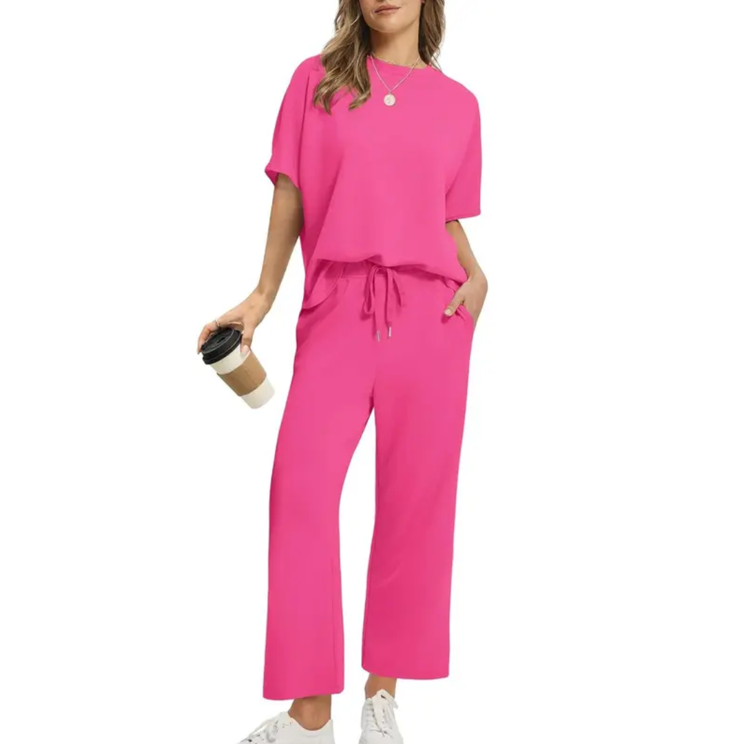 Brisa™ | Oversized Wide Leg Two Piece Set