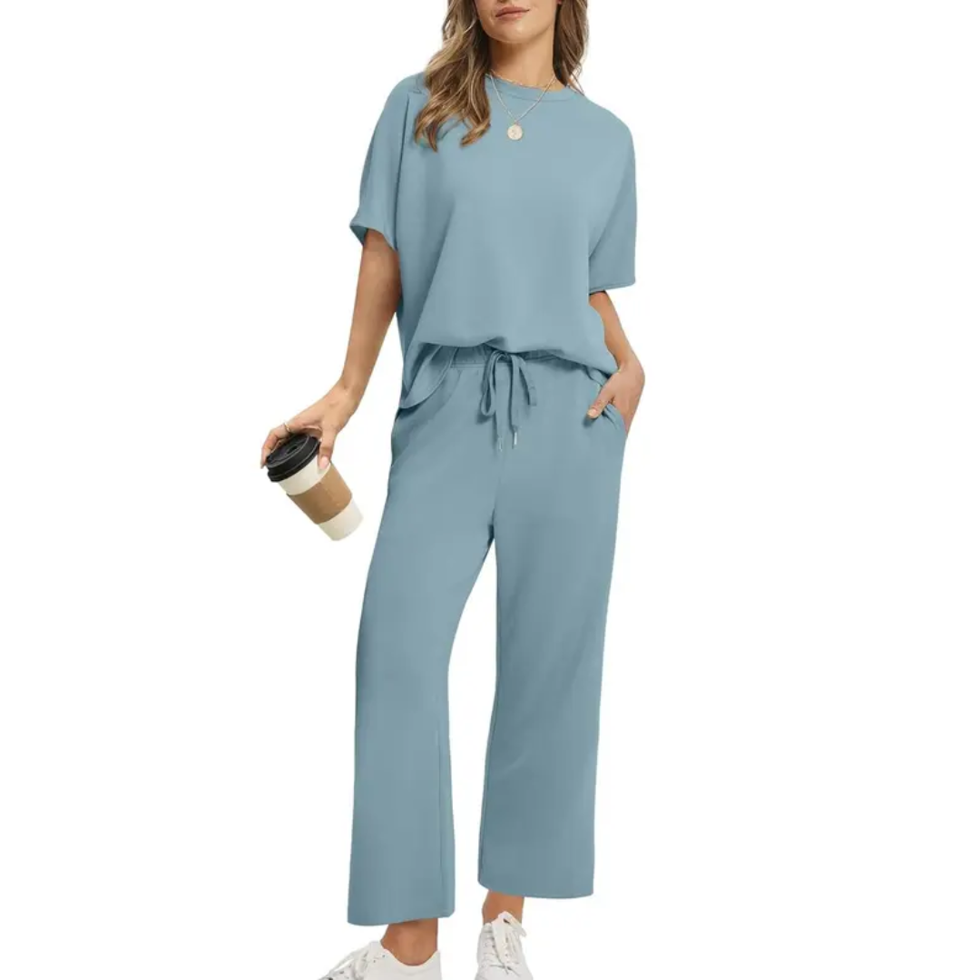 Brisa™ | Oversized Wide Leg Two Piece Set
