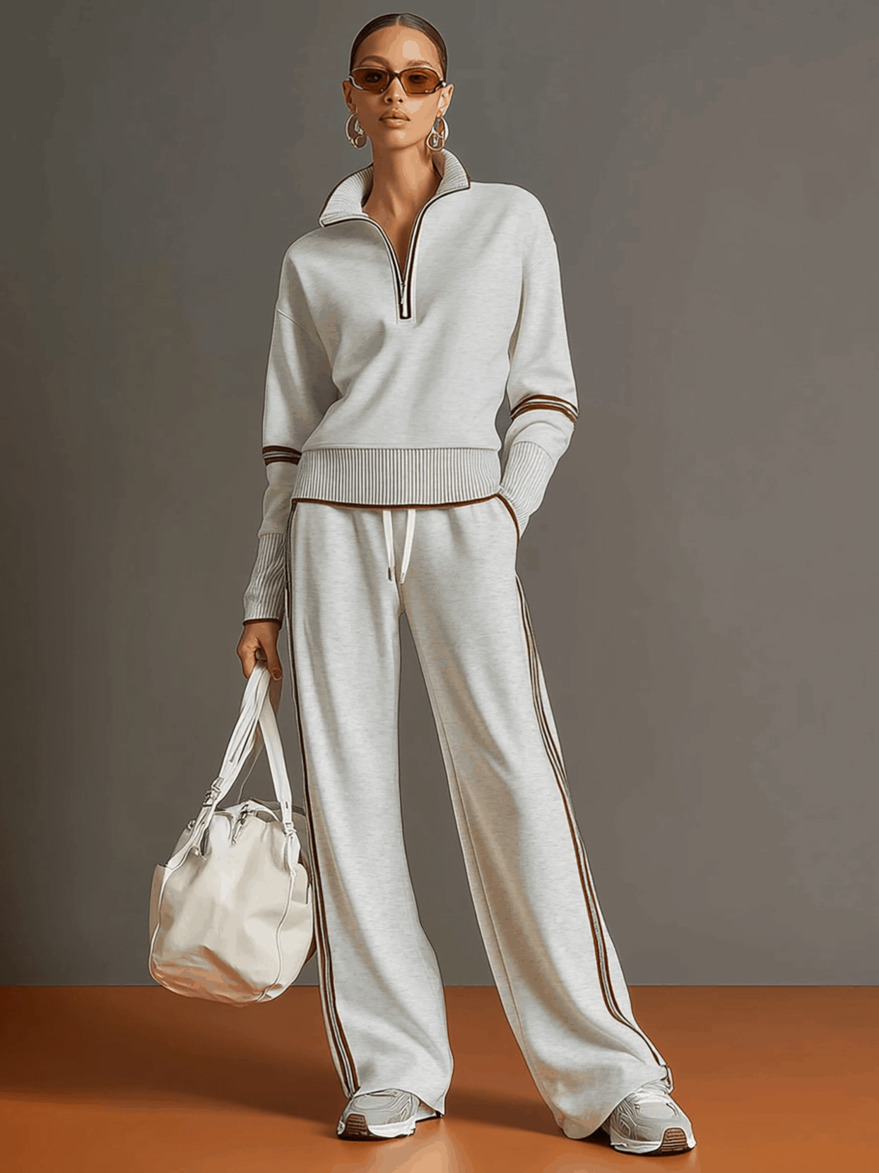 Marietta | Blouse and wide leg trousers